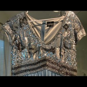 Adrianna Papell floor length gown size 10.